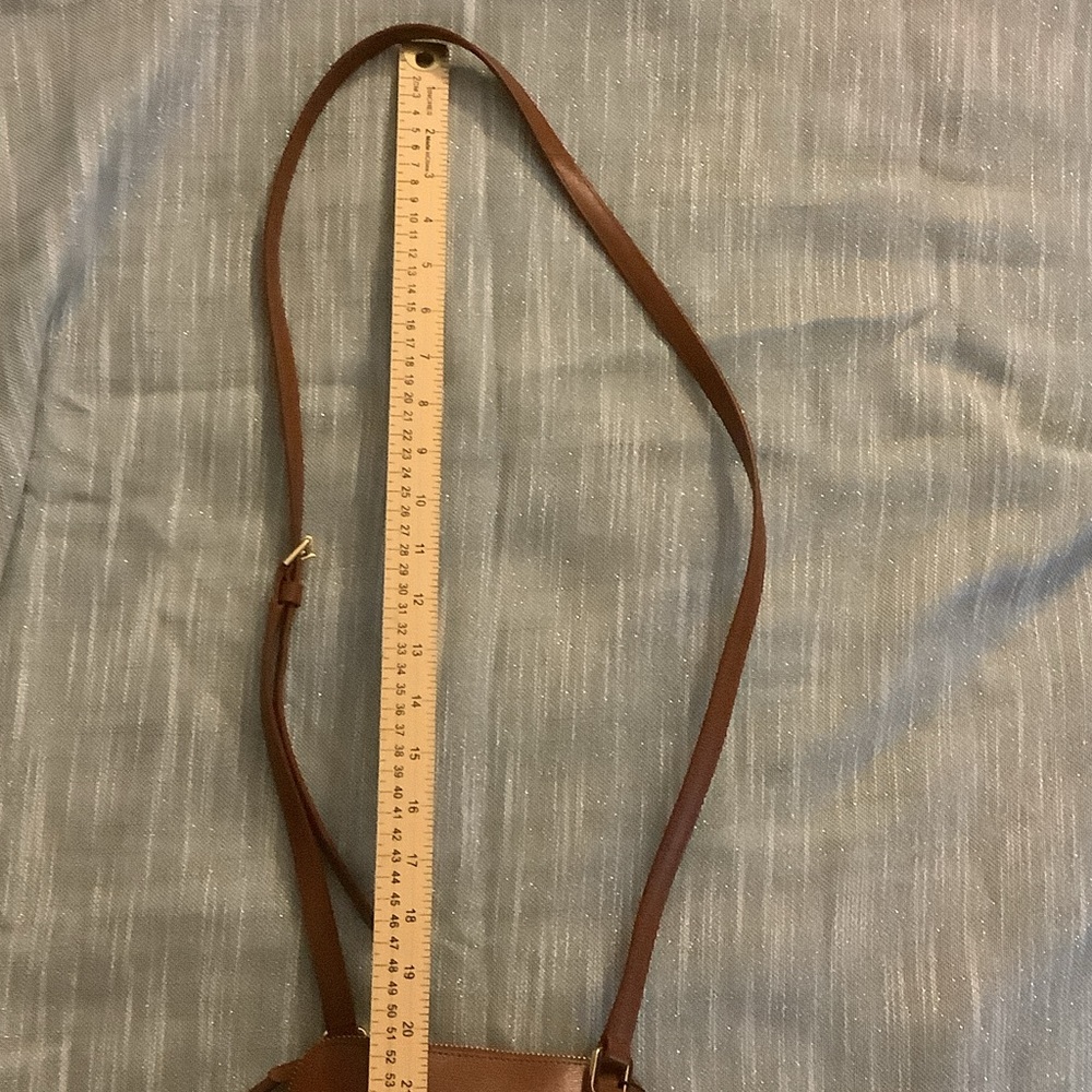Lauren Ralph Lauren Tan Crossbody Bag - Picture 8 of 9